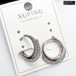 Сережки Xuping 10727 (діаметр 1,7 см.)